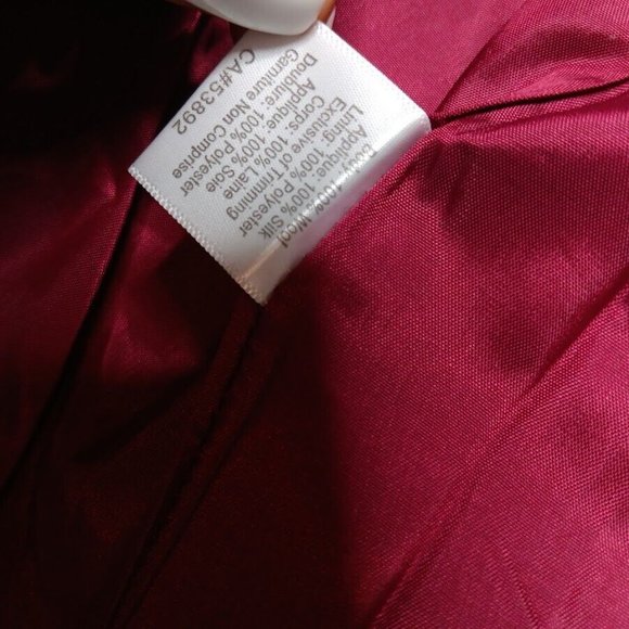 Icelandic design Wool Cardigan MEDIUM Gray Sweater Silk Neck Polka-dot jacket - Picture 16 of 16